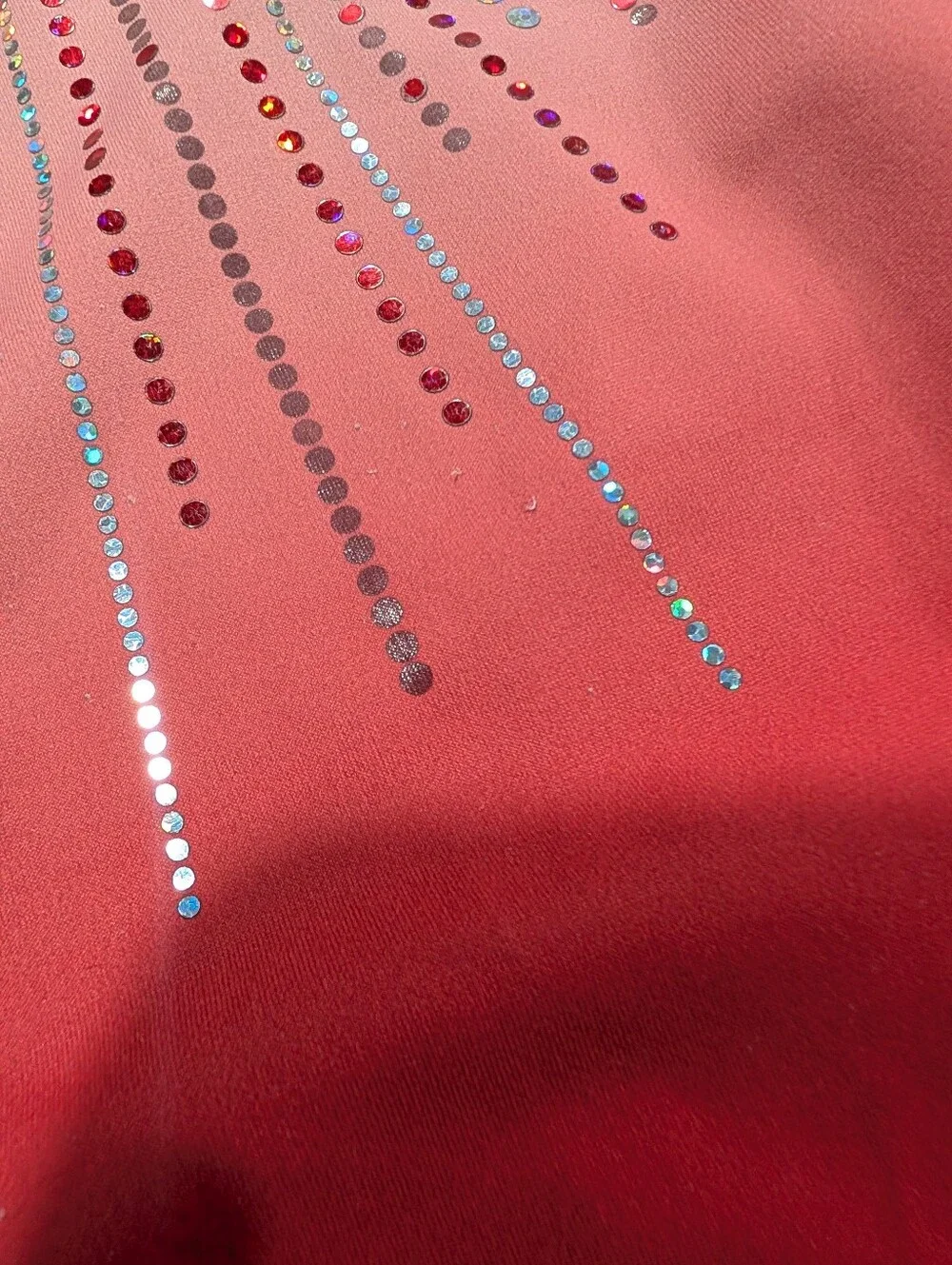 GREAT GK Elite Child Small CS Gymnastics Dance Leotard Ombre GRADIENT Sequins